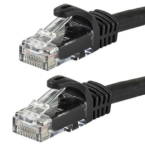 Cat6 10ft Black Patch Cable